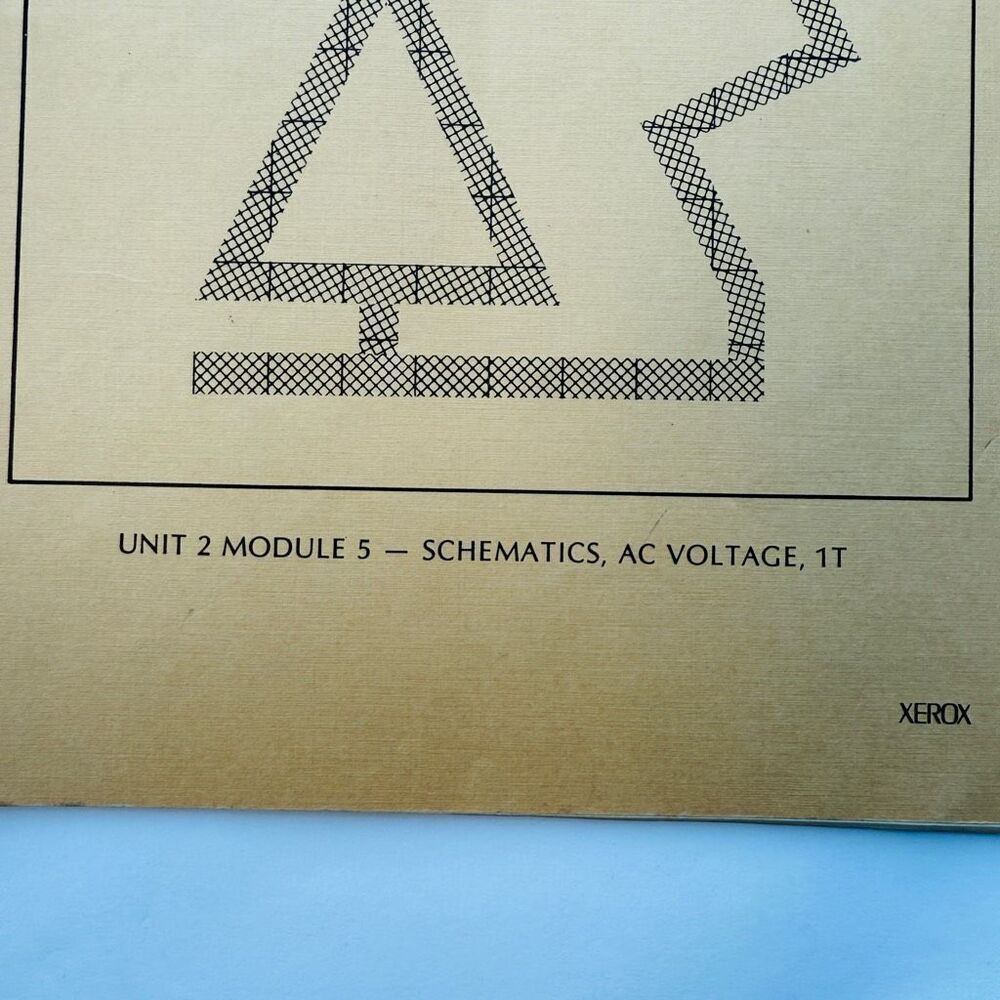 Vintage Xerox 1977 Operations Manual Manufacturing Equipment Book Electricity - Picture 3 of 6